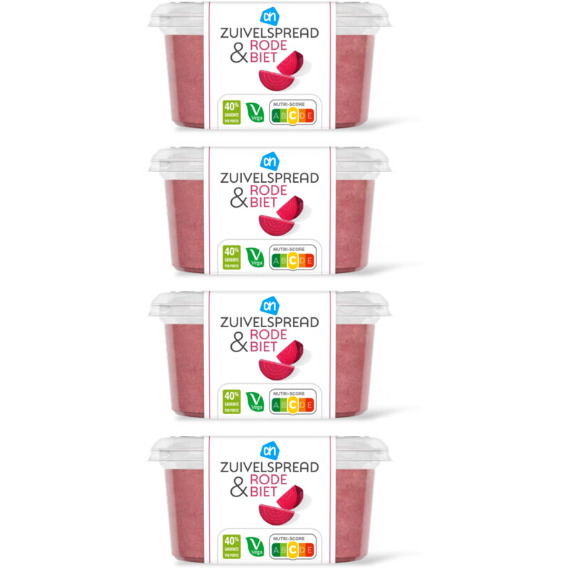 AH Zuivelspread rode biet 4-pack