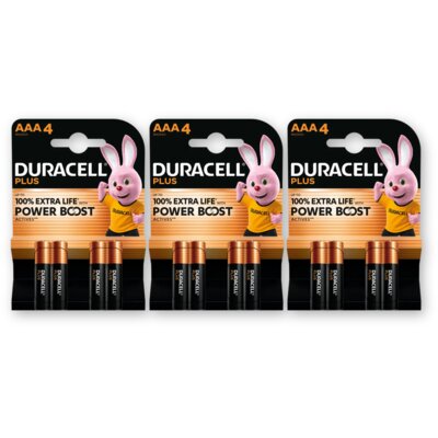 pdp-image-Duracell Plus AAA-alkaline batterij MN2400 3-pk.