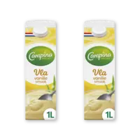 Campina Vla vanille smaak 2-pack