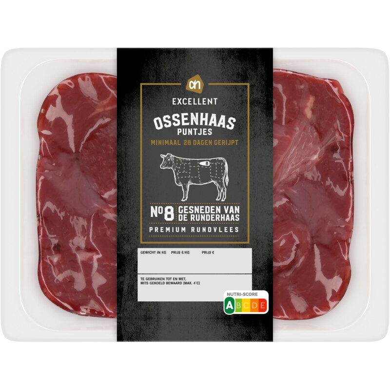 Een afbeelding van AH Excellent Ossenhaas puntjes