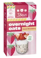 3Bears Overnight oats sweet strawberry