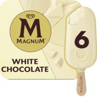 Een afbeelding van Magnum White chocolate