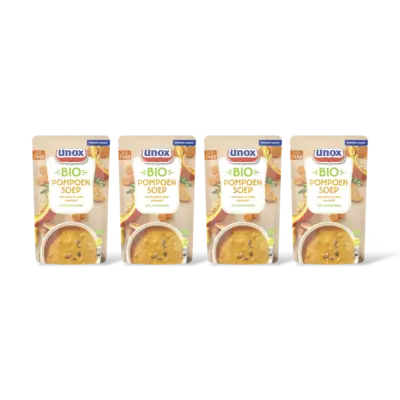 pdp-image-Unox Biologische pompoen soep 4-pack