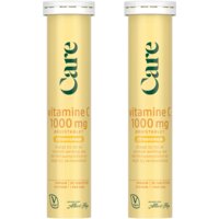 Een afbeelding van Care Vitamine C bruistablet 1000mg 2-pack