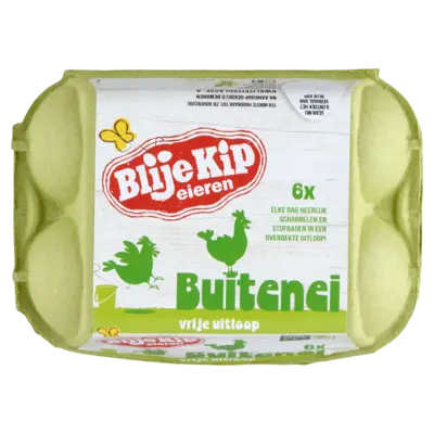 pdp-image-Blije Kip eieren Vrije uitloop buitenei