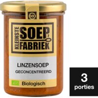 Kleinste Soepfabriek Linzensoep biologisch