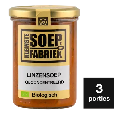 pdp-image-Kleinste Soepfabriek Linzensoep biologisch