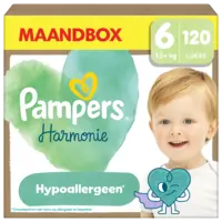 Pampers Harmonie luiers maat 6 maandbox