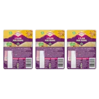 Patak's Mini naan plain 3-pack