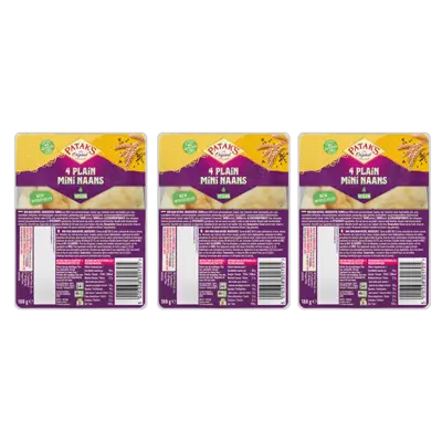 pdp-image-Patak's Mini naan plain 3-pack