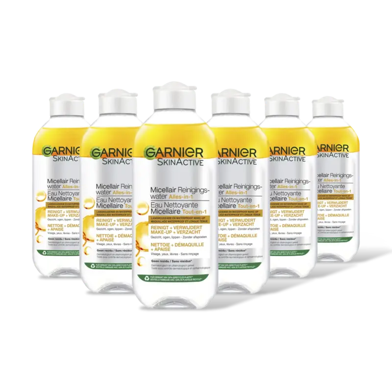 Garnier Micellair reinigingswater in olie 6-pack