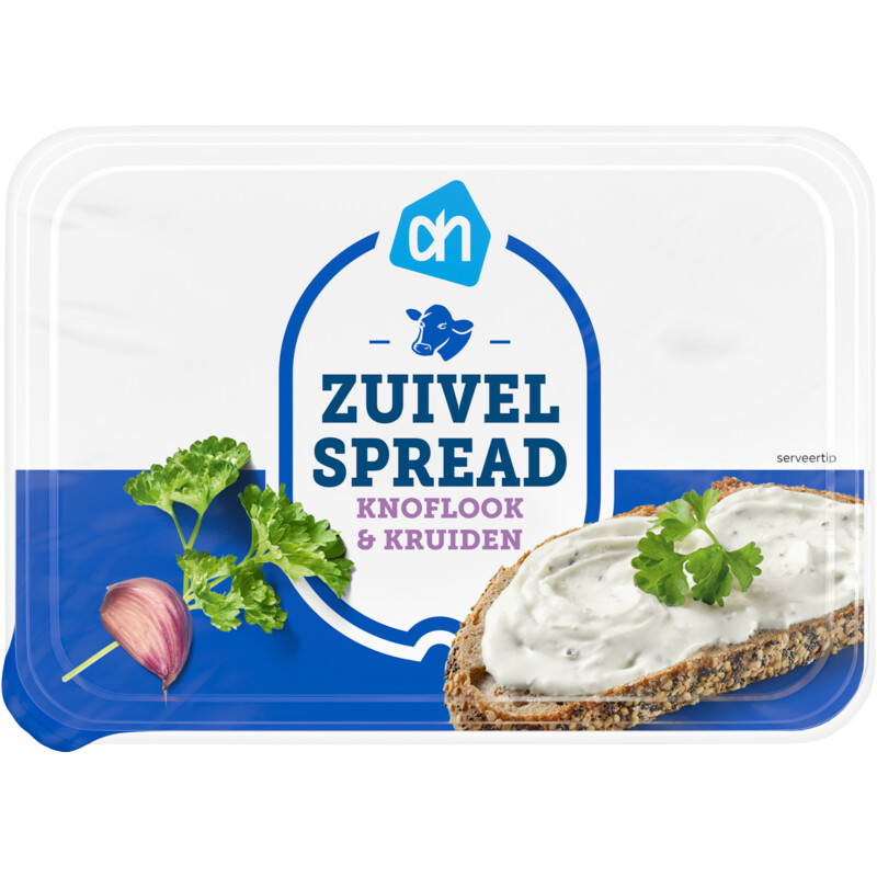 Een afbeelding van AH Zuivelspread knoflook & kruiden