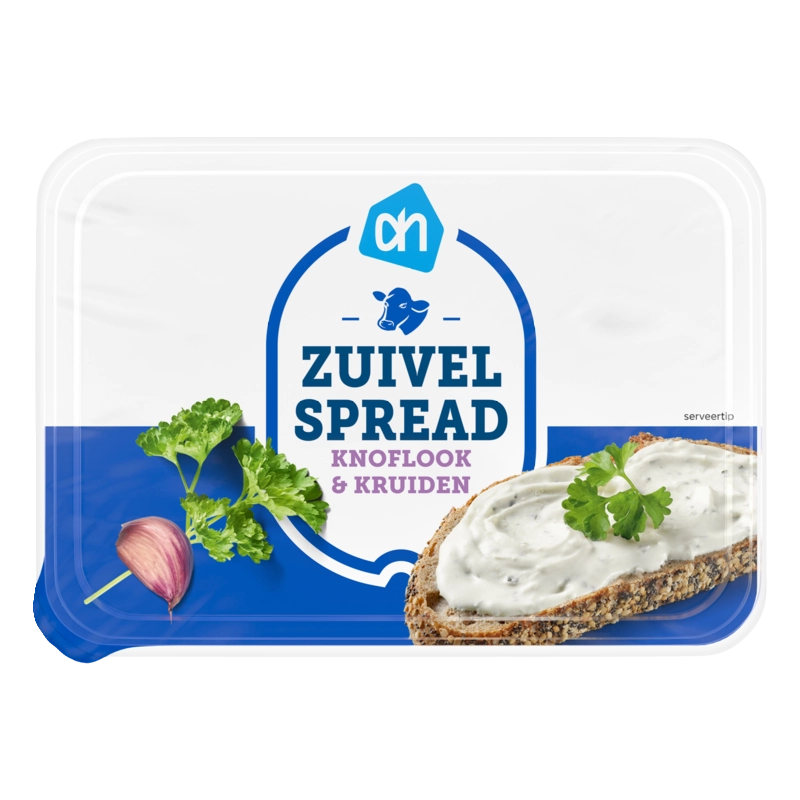 Zuivelspread knoflook & kruiden