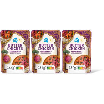 pdp-image-AH Butter chicken kruidenpasta 3-pack