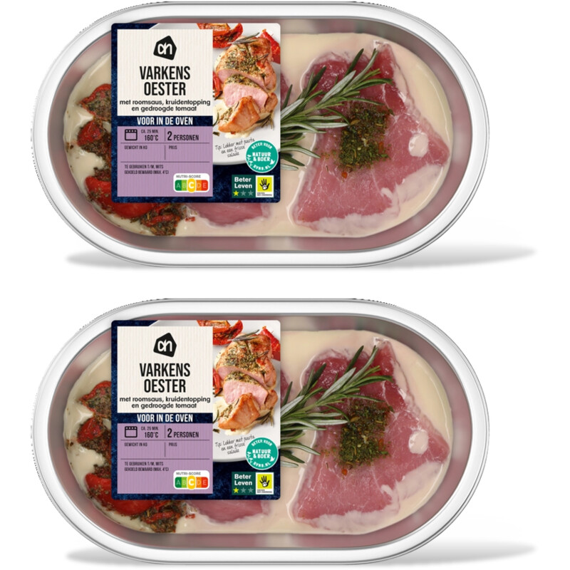 AH Ovenschotel varkensoester 2-pack