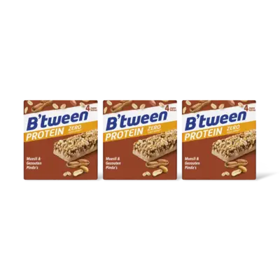 pdp-image-Hero B'tween protein zero muesli & pinda 3-pk