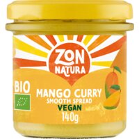 Een afbeelding van Zonnatura Smooth spread mango-curry