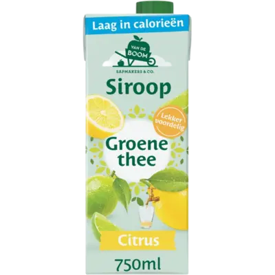 pdp-image-Van de Boom Groene thee citrus siroop