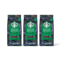 Starbucks Espresso dark roast koffiebonen 3-pack