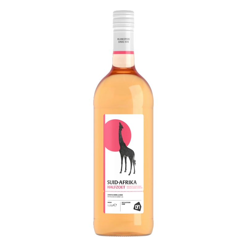 Vol & halfzoete Zuid-Afrikaanse rosé