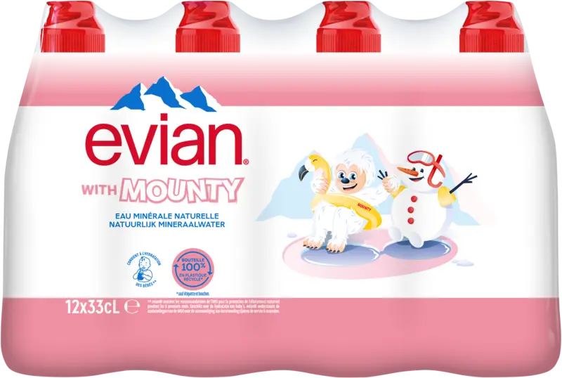 Evian Mineraalwater 12-pack