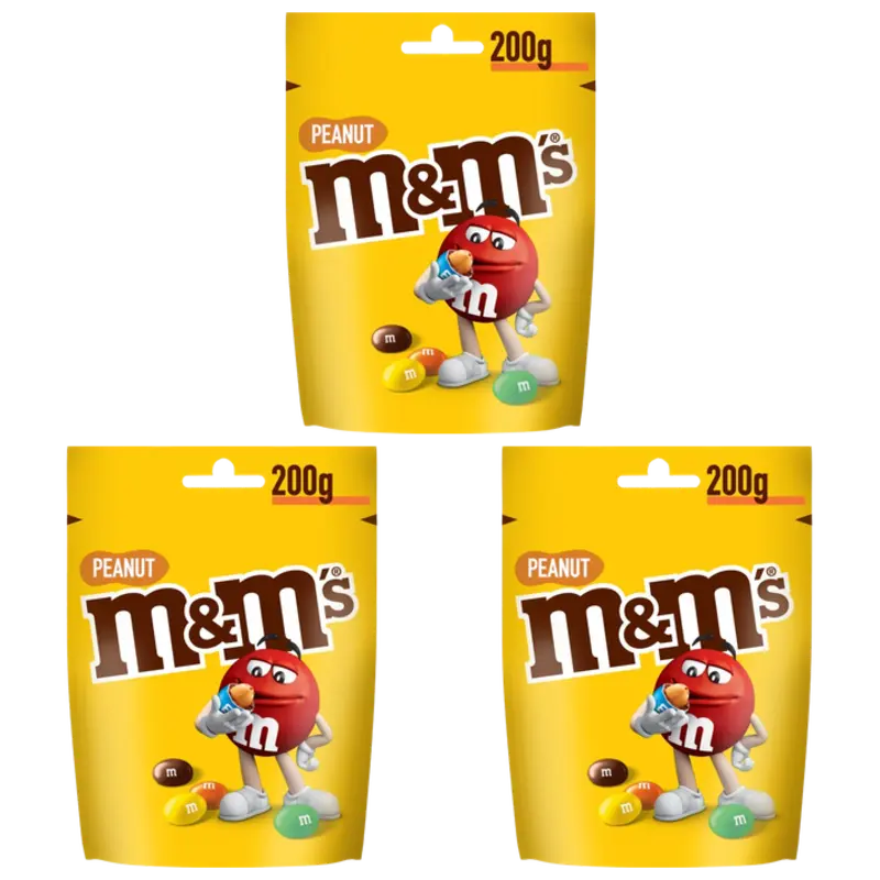 Pinda melk chocolade 3-pack