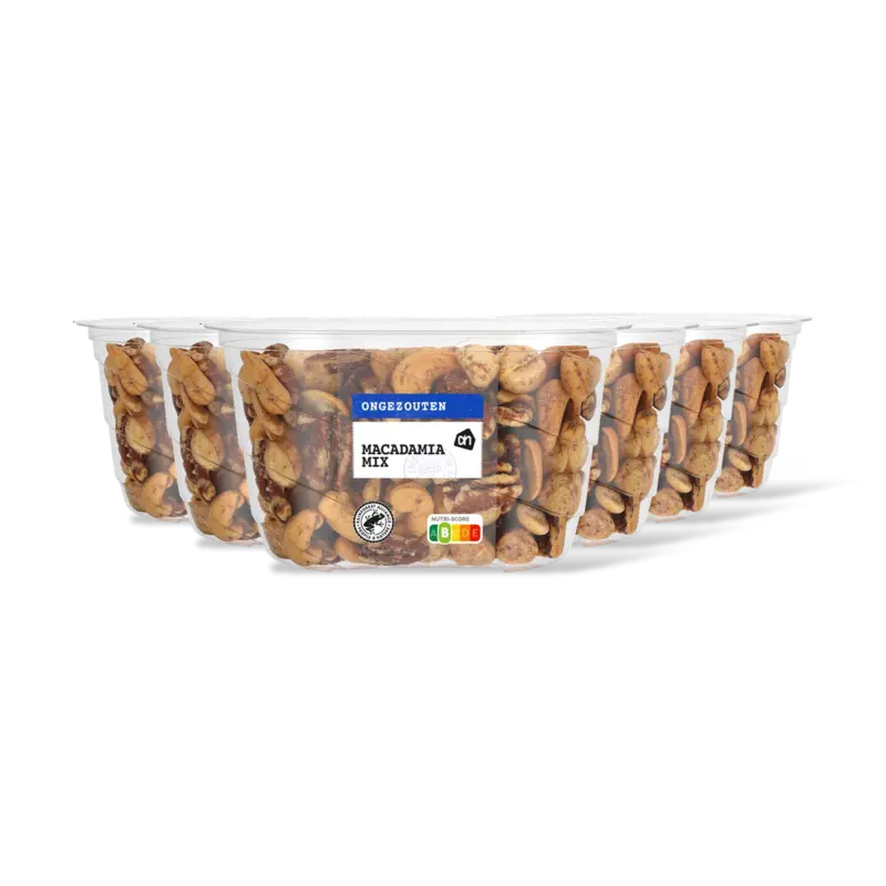 AH Ongezouten macadamia mix 6-pack