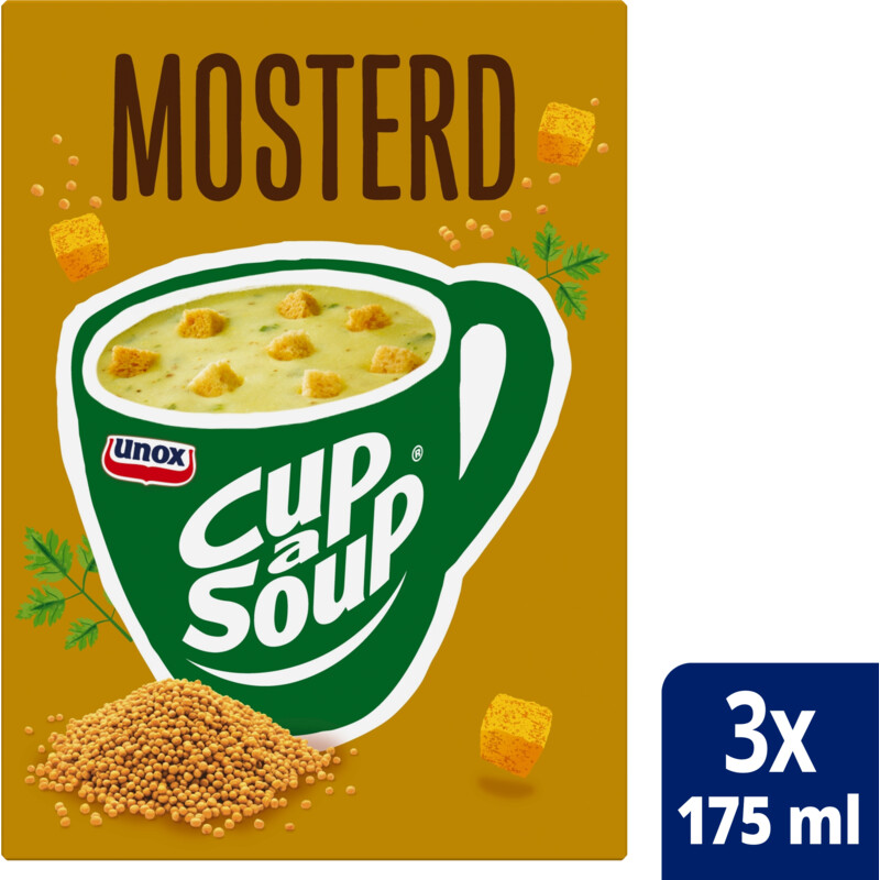 Een afbeelding van Unox Cup-a-soup mosterd