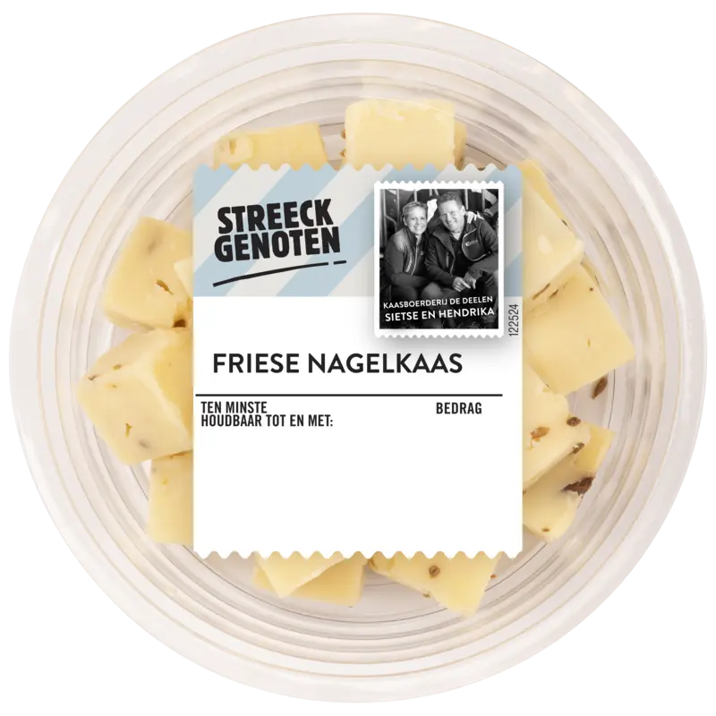 Streeckgenoten Friese nagelkaas belegen blokjes