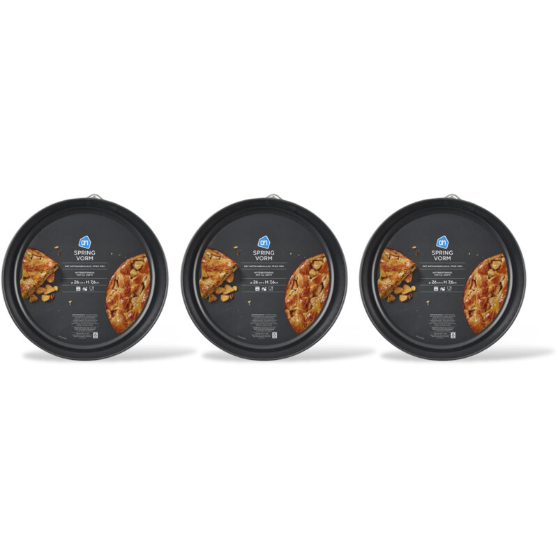 AH Springvorm 26cm 3-pack