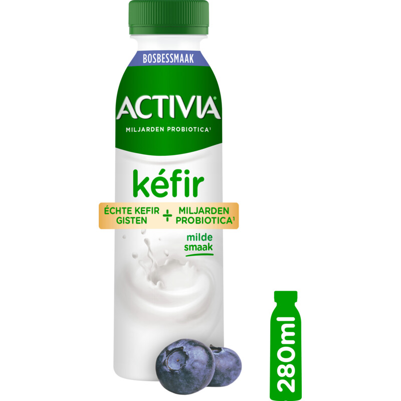 Een afbeelding van Activia Kefir bosbessmaak