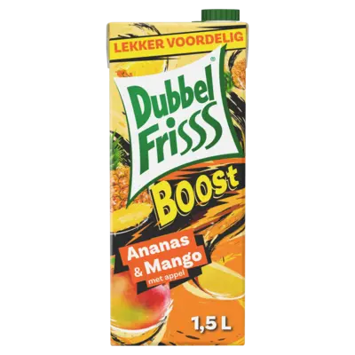 pdp-image-DubbelFrisss Boost ananas & mango