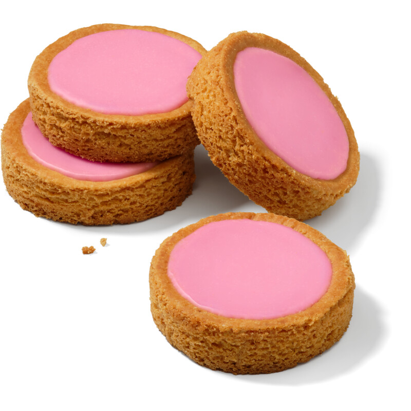 Een afbeelding van AH Roze koeken