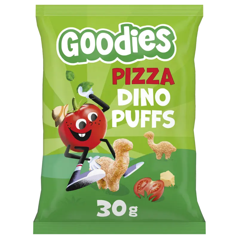 Snack dino puffs pizza 3+ jaar