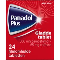 Een afbeelding van Panadol Plus gladde tablet 500mg paracetamol