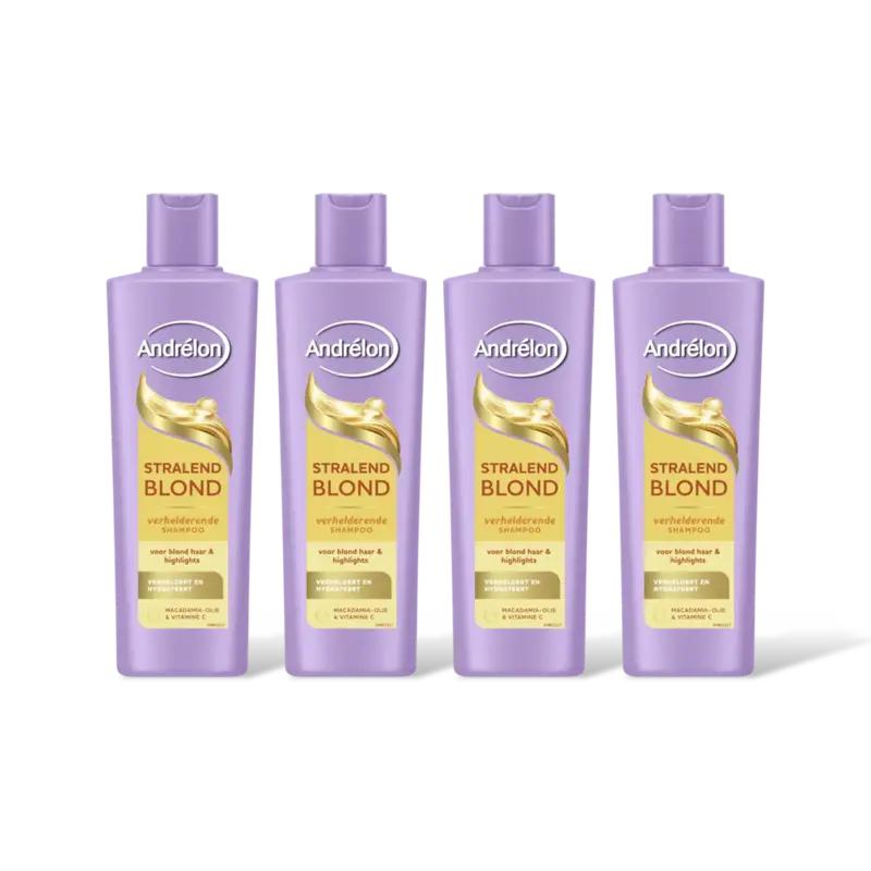 Andrélon Stralend blond shampoo 4-pack