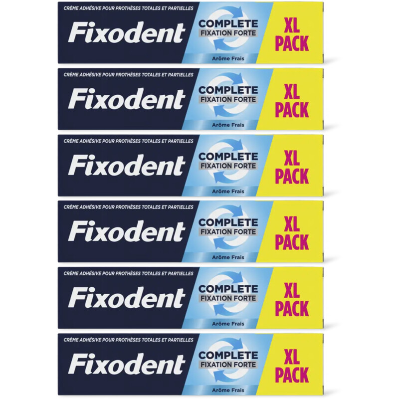 Fixodent Kleefpasta complete XL pack 6-pack