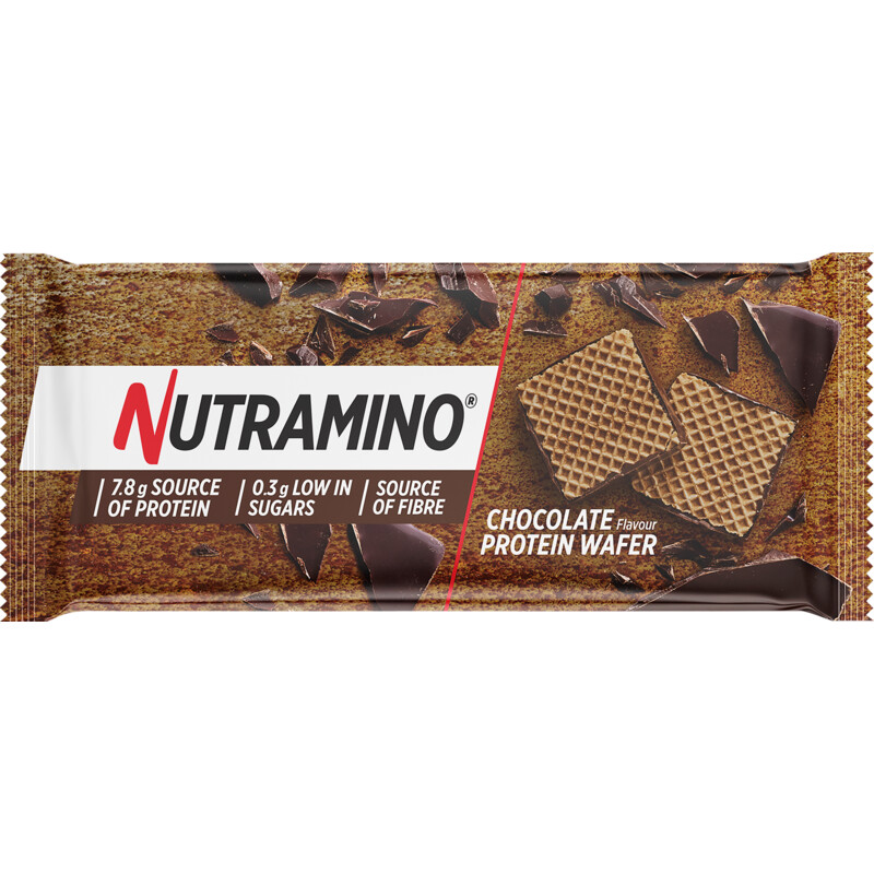 Een afbeelding van Nutramino Chocolate protein wafer