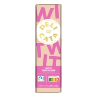 Delicata Reep witte chocolade met vanille aroma