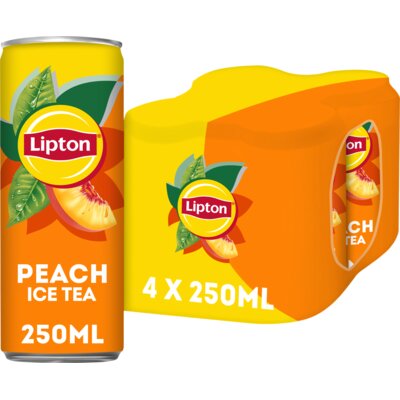 pdp-image-Lipton Ice tea peach 4-pack