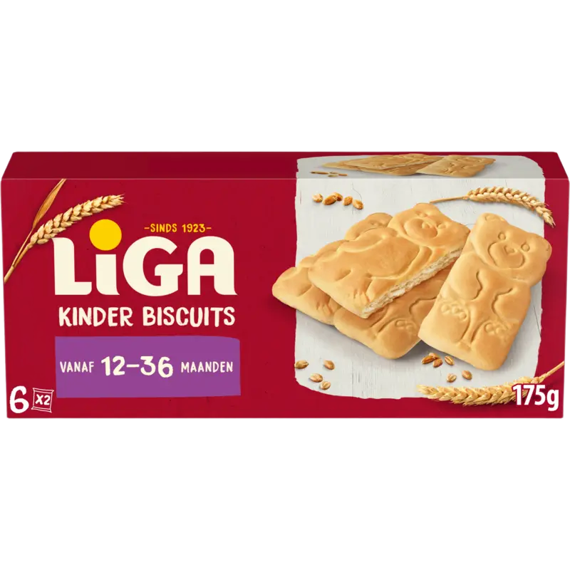 Kinder biscuits vanaf 12-36 maanden