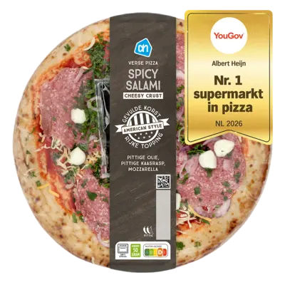 pdp-image-AH Verse pizza Amerikaans spicy salami