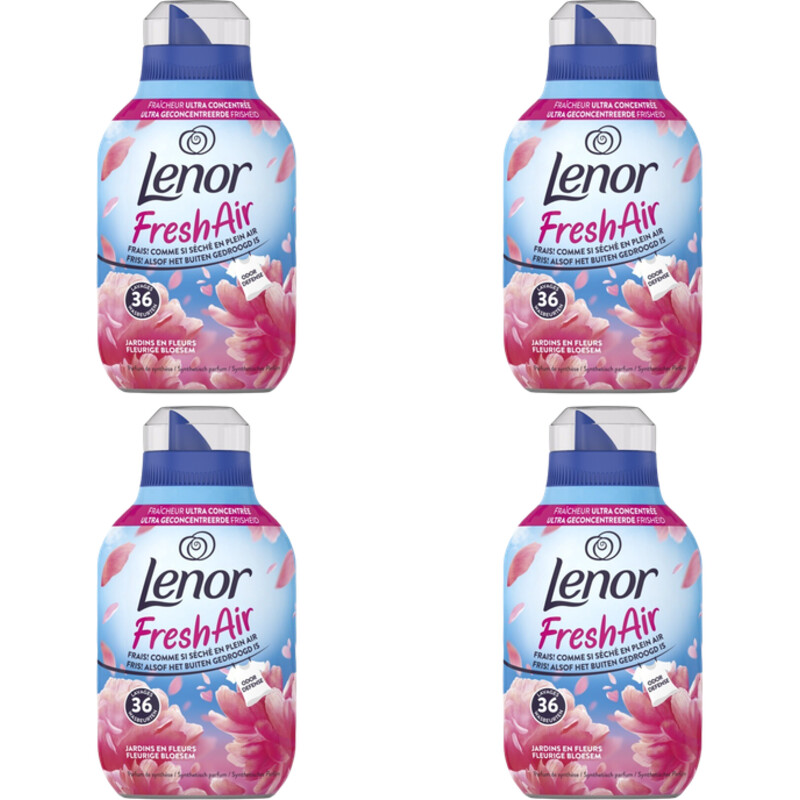 Een afbeelding van Lenor Fresh air fleurige bloesem 4-pack
