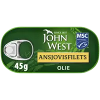 John West Ansjovisfilets olie