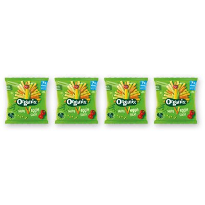 pdp-image-Organix Veggie groente sticks 7m+ 4-pack