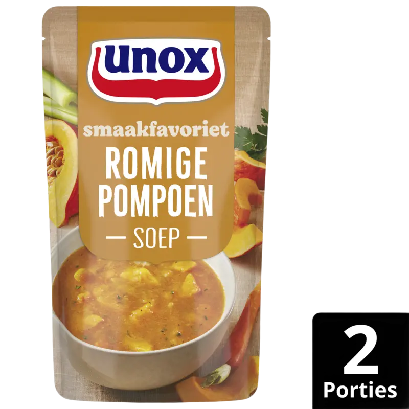 Romige Pompoen Soep met Natuurlijke Ingrediënten