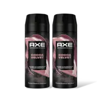 Axe Cocoa velvet deodorant bodyspray 2-pack