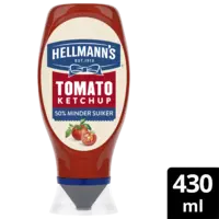 Hellmann's Ketchup 50% minder suiker