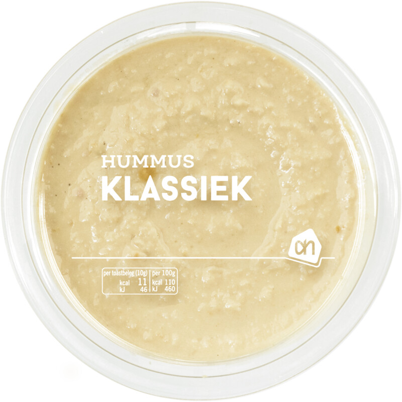 Een afbeelding van AH Kleintje Hummus Klassiek, 60 gram