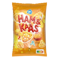 AH Ham & kaas smaak zoutjes